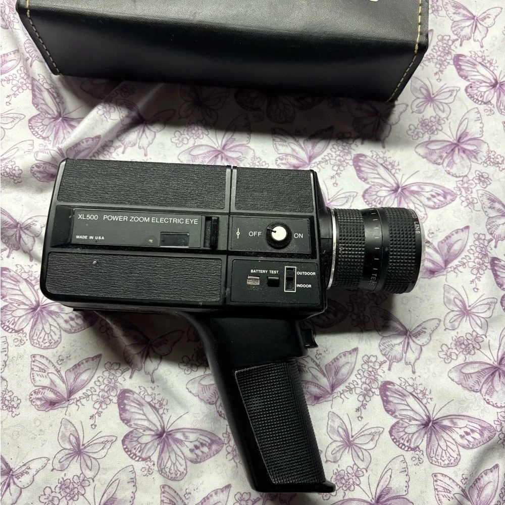 🎥Vintage Keystone XL500 Super8 Zoom Reflex Movie Camera